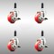 Service Caster 3 Inch 316SS Red Poly Swivel 3/4 Inch Expanding Stem Caster Set Brake SCC SCC-SS316EX20S314-PPUB-RED-TLB-34-4 - alternate 4